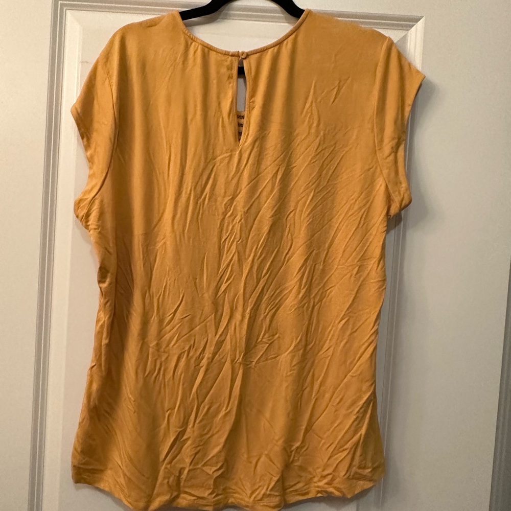 Daniel Rainn - Brinn Scoop Neck Pleat Detail Knit Top- Size XXL - NWT